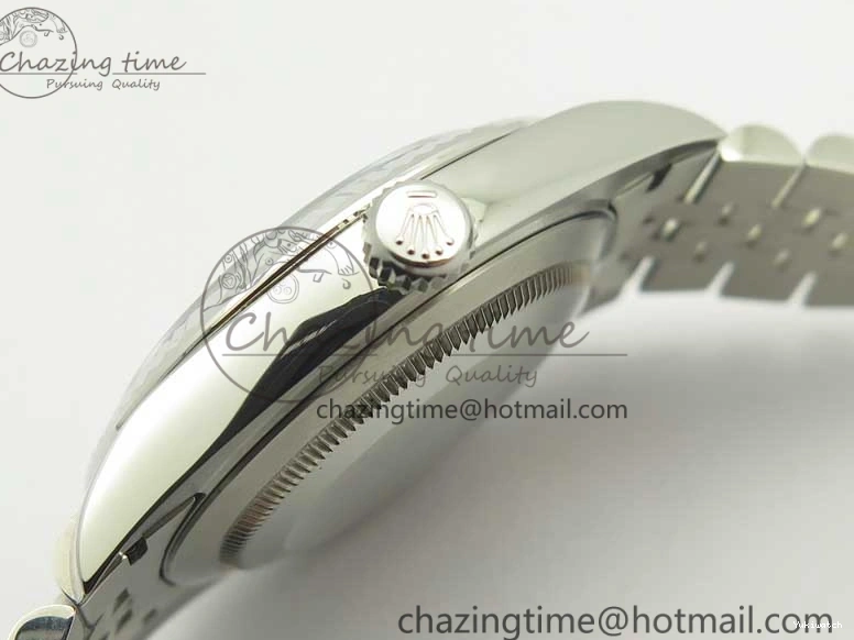 Silver 126334 41 A3235 1:1 Markers DateJust REF Bracelet Clone Dial SS Jubilee Edition on Stick Best V2 0421